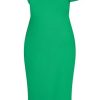 Women's Plus Size Dress - Sassy Off Shoulder