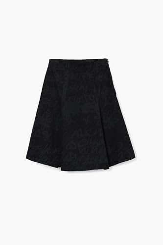 Women's Woman Woven Skirt Knee