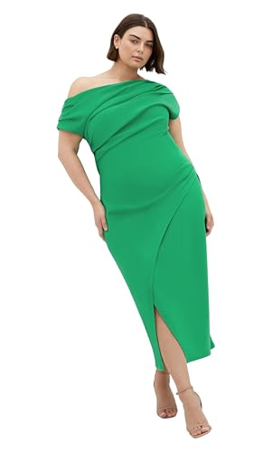 Women's Plus Size Dress - Sassy Off Shoulder