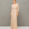 Women's Beaded Long Gown