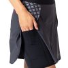 Vista Skort, Women's Cycling Skirt with Attached Internal Padded Liner Short, 16.5 Inch Inseam