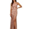 31EqnODa9aL.jpg Women's Metallic Foil Long Dress