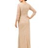 Women's Beaded Long Gown