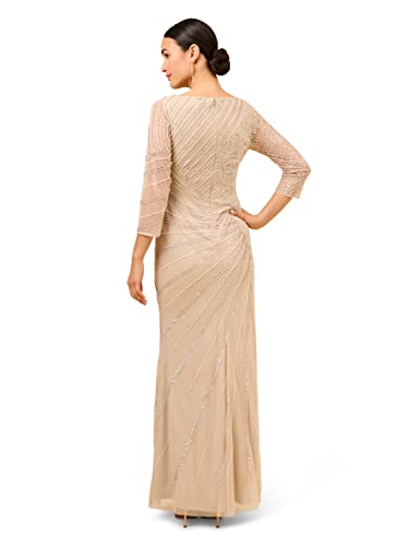 Women's Beaded Long Gown
