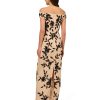 Women's Beaded Mesh Long Dress
