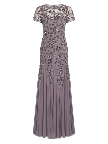 Women's Bead Long Dress with Godets
