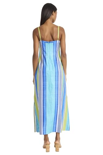 Women's Square Neck Spaghetti Strap Maxi Summer Wedding Guest Party Special Occasion A-line Long Dress