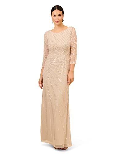 Women's Beaded Long Gown