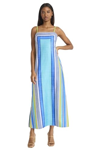 Women's Square Neck Spaghetti Strap Maxi Summer Wedding Guest Party Special Occasion A-line Long Dress