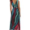 Women's Sleeveless Pleated Skirt Maxi Dress