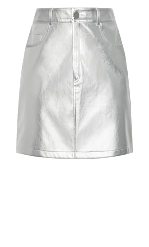 Women's Plus Size Kendall Faux Leather Skirt