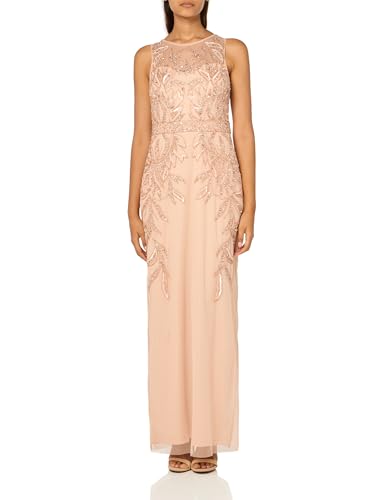 Women's Beaded Column Long Dress