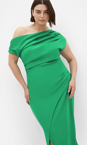 Women's Plus Size Dress - Sassy Off Shoulder