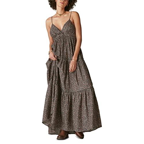 Women's Paisley Tiered Maxi Dress