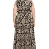 Women's Smocked Waist Boho Flattering Ruffle Maxi