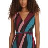 Women's Sleeveless Pleated Skirt Maxi Dress