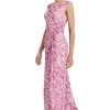 41Npt9EIS3L.jpg Women's Side Draped Midi Dress