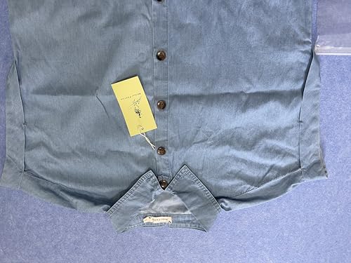 Women's Summer Denim Cotton Shirt Dress Short Sleeves Knee Length Button Down Casual Dress with Pockets