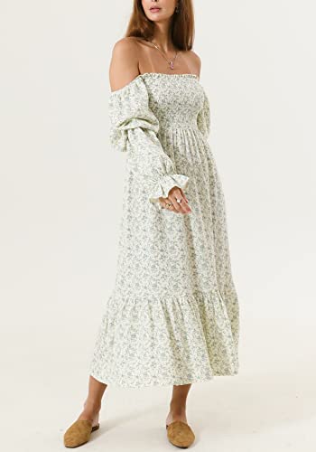 Women??s Baby Shower Dress, Nursing Cotton Yuki Dress, Muslin Maternity Gown for Photoshoot
