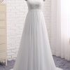 Wedding Dresses for Bride 2023 Sleeveless Lace Petite/Plus Size Bridal Gowns for Civil Wedding for Beach Wedding