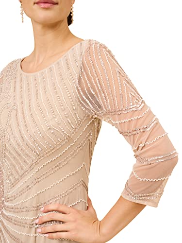 Women's Beaded Long Gown