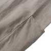 Women's 100% Linen Plant-Dyed Sleeveless V-Neck Midi Dress with Slit