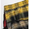 Women's Plaid Skirt Low Waist Asymmetrical Tiered Ruffle Y2k Mini Skirts